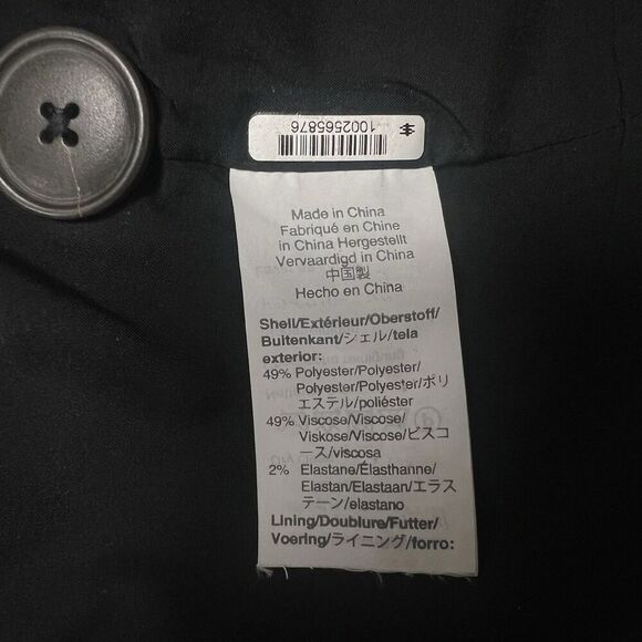 Madewell Caldwell Oversized Plaid Double Breasted Plaid Blazer Jacket Size L - Picture 8 of 12